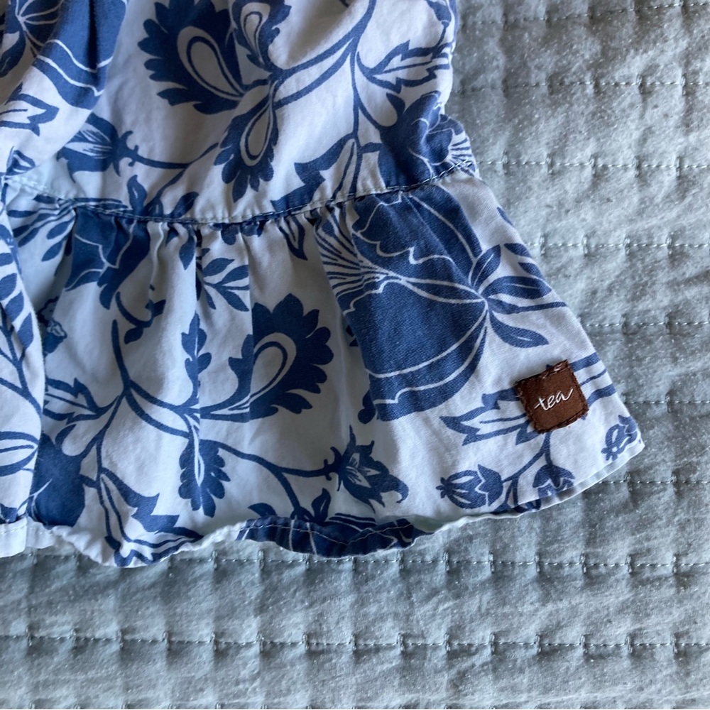 Tea Collection Floral Cotton Poplin Dress, 12-18m - Picture 7 of 8